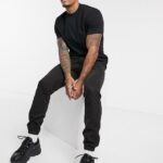 Adult Black Unisex Heavy Cotton Design T-Shirt